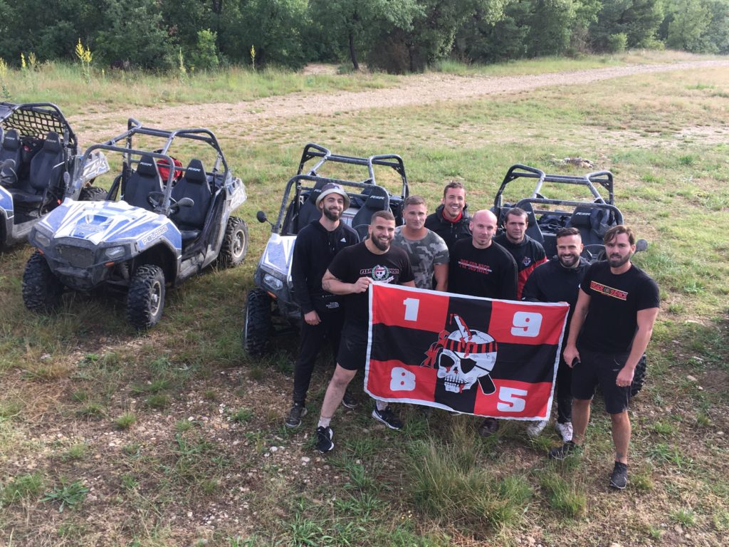 Anniversaire entre amis en buggy dans les Alpes Maritimes
